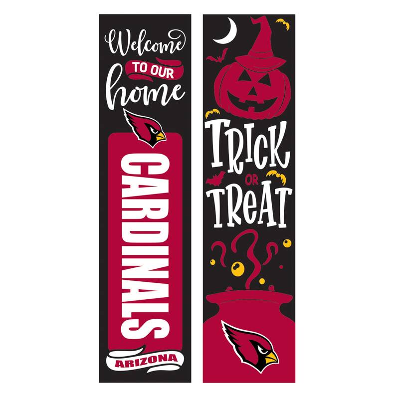 47" Double Sided Seasonal Porch Leaner, Arizona Cardinals - 47" x 11.25"