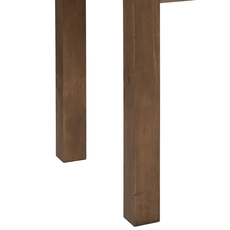 Rectangular Antique Rustic Solid Pine Farm Dining Table