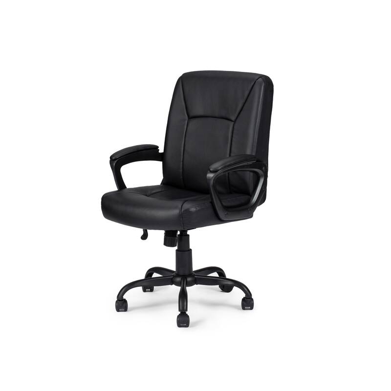 Poundex Upholstered Gaming Chair - Black