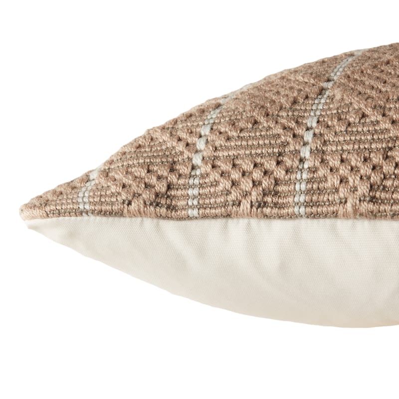 Lindy Indoor/ Outdoor Geometric Pillow