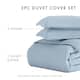 Soft Essentials Oversized 3-piece Microfiber Duvet Cover Set