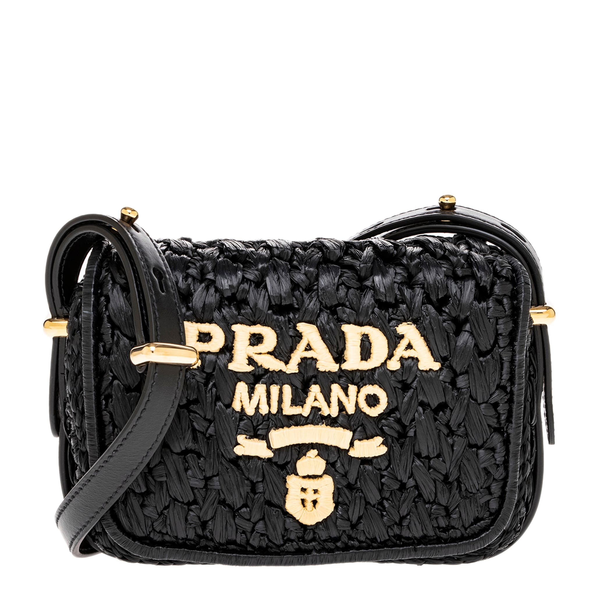 Prada Crochet Shoulder Bag - Overstock - 44094477