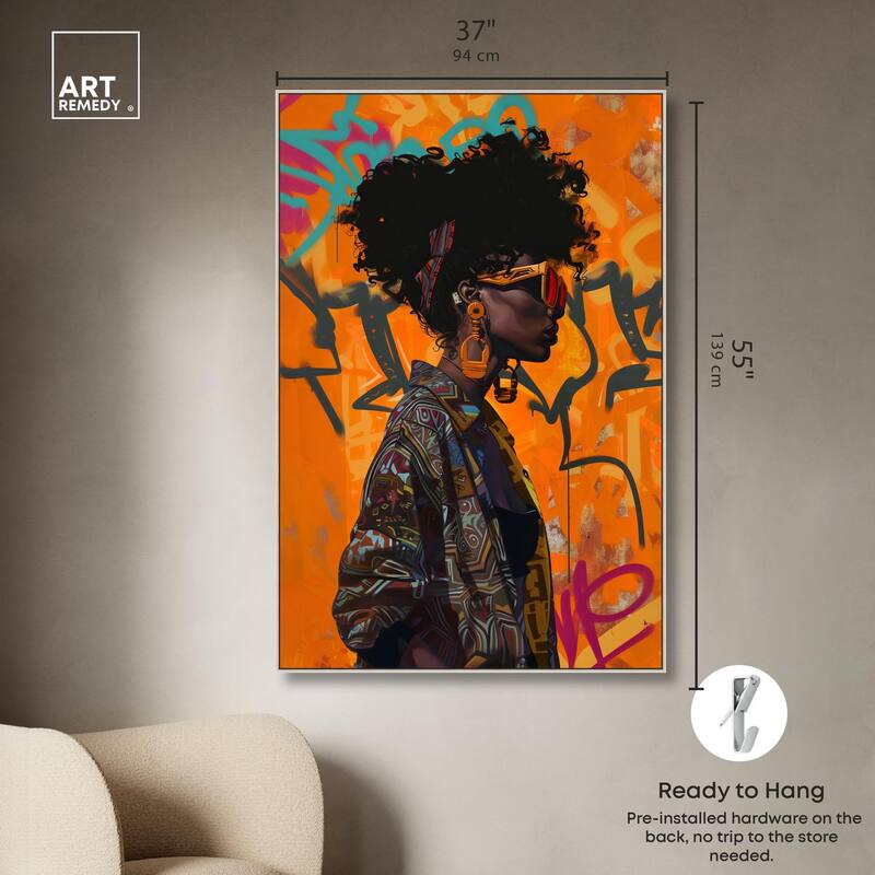 Street Wear Canvas by Art Remedy
