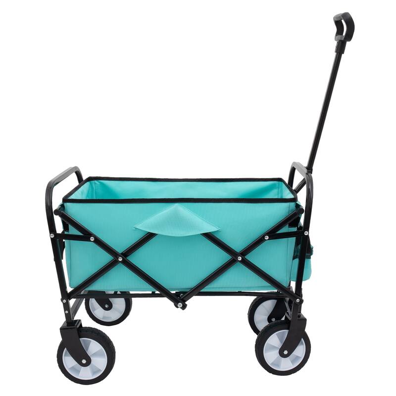 Minimeetall Extension Collapsible Wagon Cart with Expandable Storage - Clear