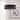 5-Light Black Drum Shade Chandelier