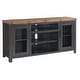 preview thumbnail 5 of 7, Bolton Black and Natural TV Stand by Martin Svensson Home