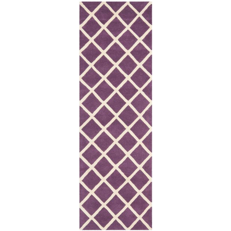 SAFAVIEH Handmade Chatham Retha Modern Moroccan Wool Rug