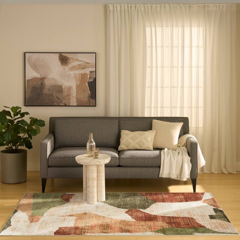 Nourison Nordic Indoor only Abstract Area Rug