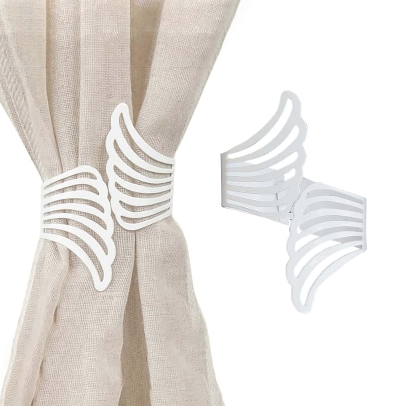 Cuff Metal Wings Tieback Angel - 3.8"L x 3"W x 2.5"D