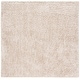 preview thumbnail 116 of 123, SAFAVIEH August Shag Veroana Solid 1.5-inch Thick Rug 6'7" Square - Beige - Square