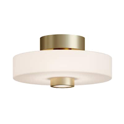 AFX SYDC13LAJUD Sydney 13" Wide Flush Mount Drum Ceiling Fixture