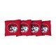 preview thumbnail 1 of 1, Winston Salem State WSSU Rams Red Cornhole Bags All-Weather Resin Filled