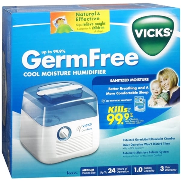 Shop vicks germ free cool moisture humidifier 1 each free shipping