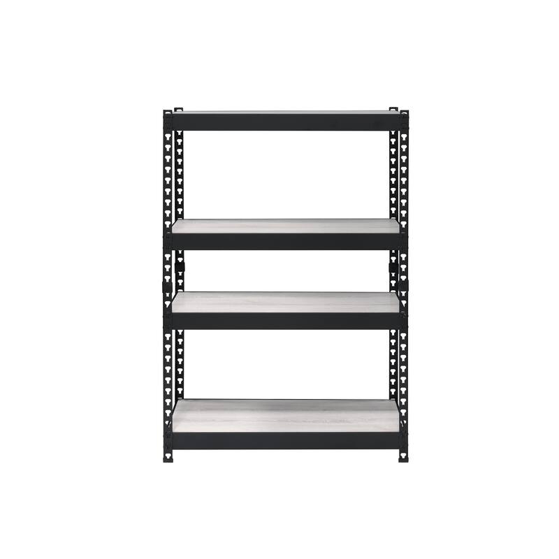 Natural and Black Finish Bookshelf