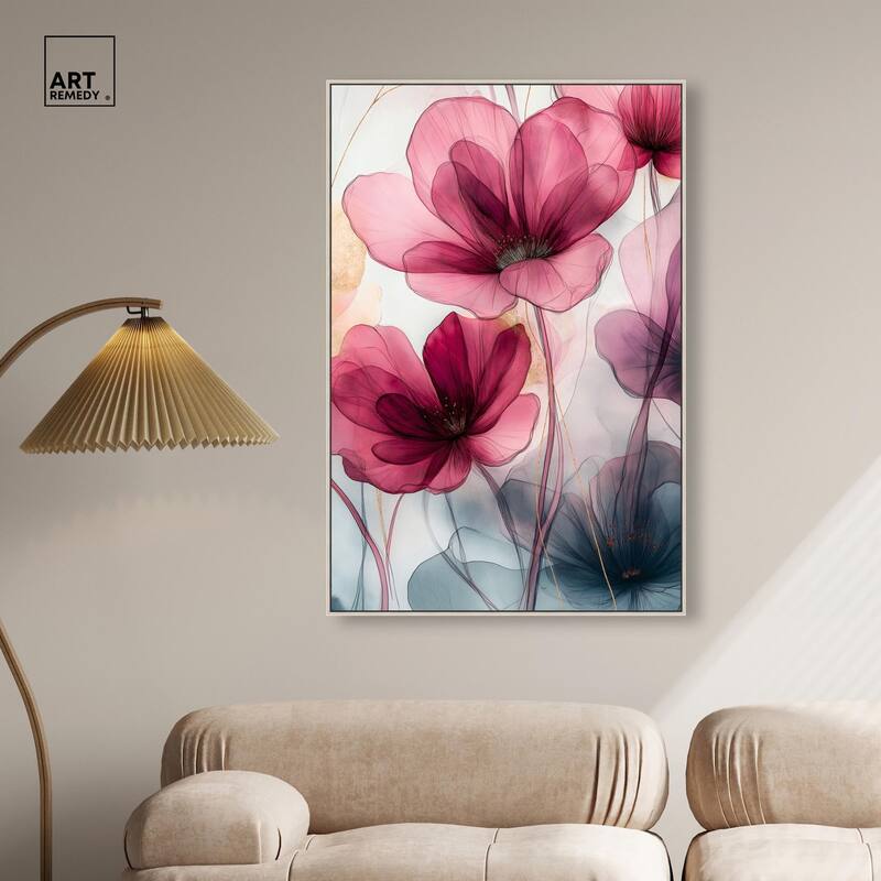 Filigree Flora II Canvas by Art Remedy