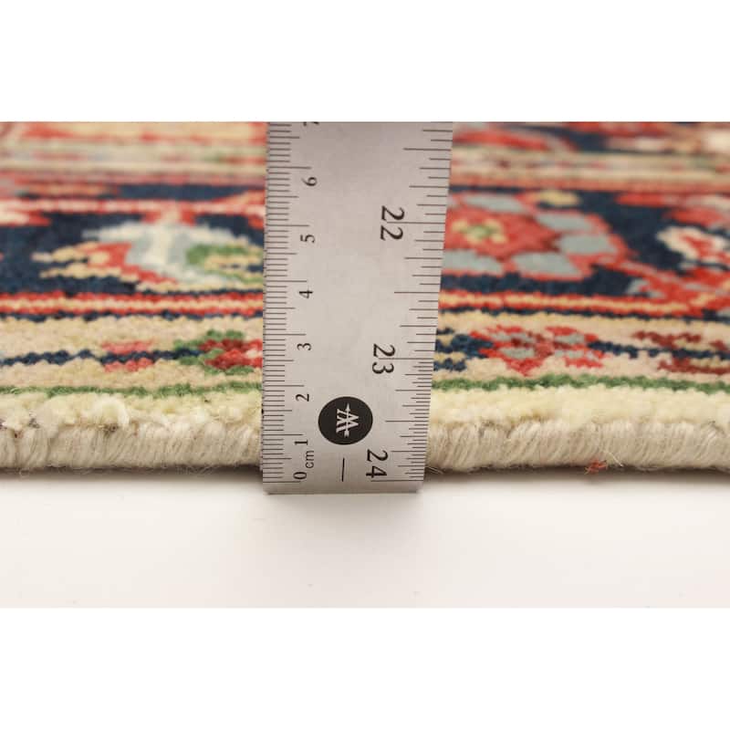 ECARPETGALLERY Hand-knotted Serapi Heritage Cream Wool Rug - 4'10 x 7'10