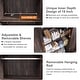 preview thumbnail 24 of 26, Farmhouse Storage Cabinet, Armoire, Rustic Pantry, Versatile Storage