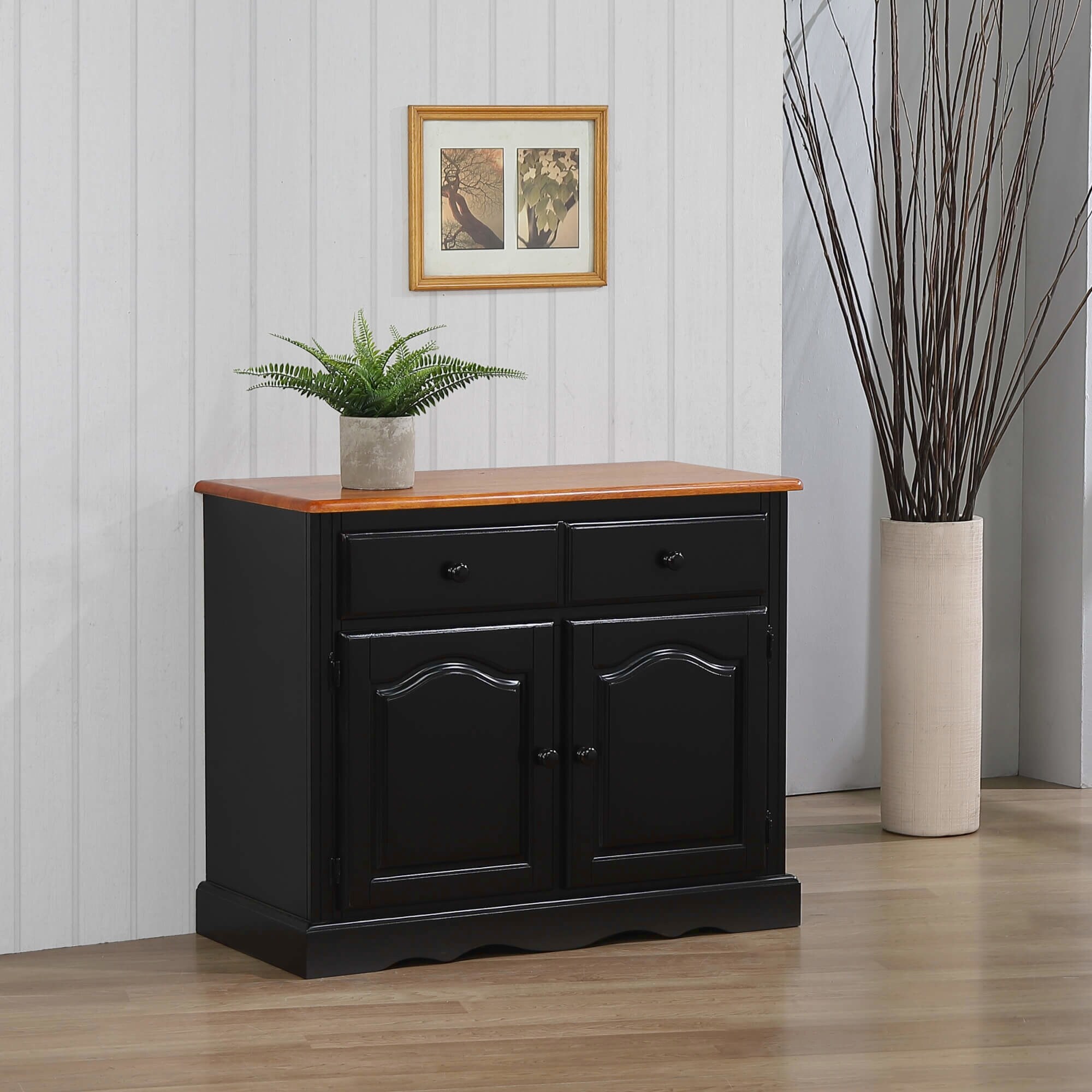 Black and sales cherry buffet