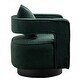 preview thumbnail 27 of 42, Accent Open Back Chair Modern Comfy Sofa Chair With Base, Club Chair Leisure Arm Chair For Lounge