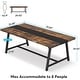 preview thumbnail 5 of 13, Dining Table for 8 People, 70.87-inch Rectangular Wood Kitchen Table