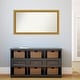 preview thumbnail 39 of 191, Wall Mirror Choose Your Custom Size - Extra Large, Townhouse Gold Wood