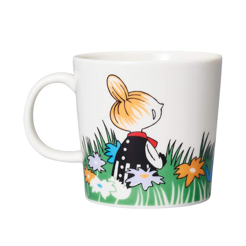 Moomin Arabia Mug 10oz Little My & Snufkin, 2-Piece