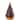 12in Hand Painted Ceramic Christmas Tree  PreLit Tree with Star