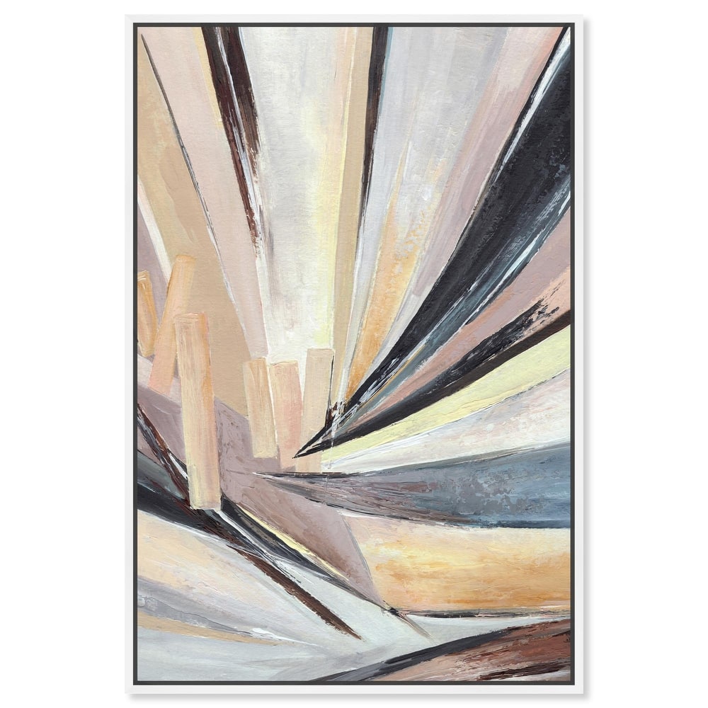 Balancing Lines I Canvas by Art Remedy