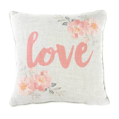 16" x 16" Square Decorative Throw Pillow