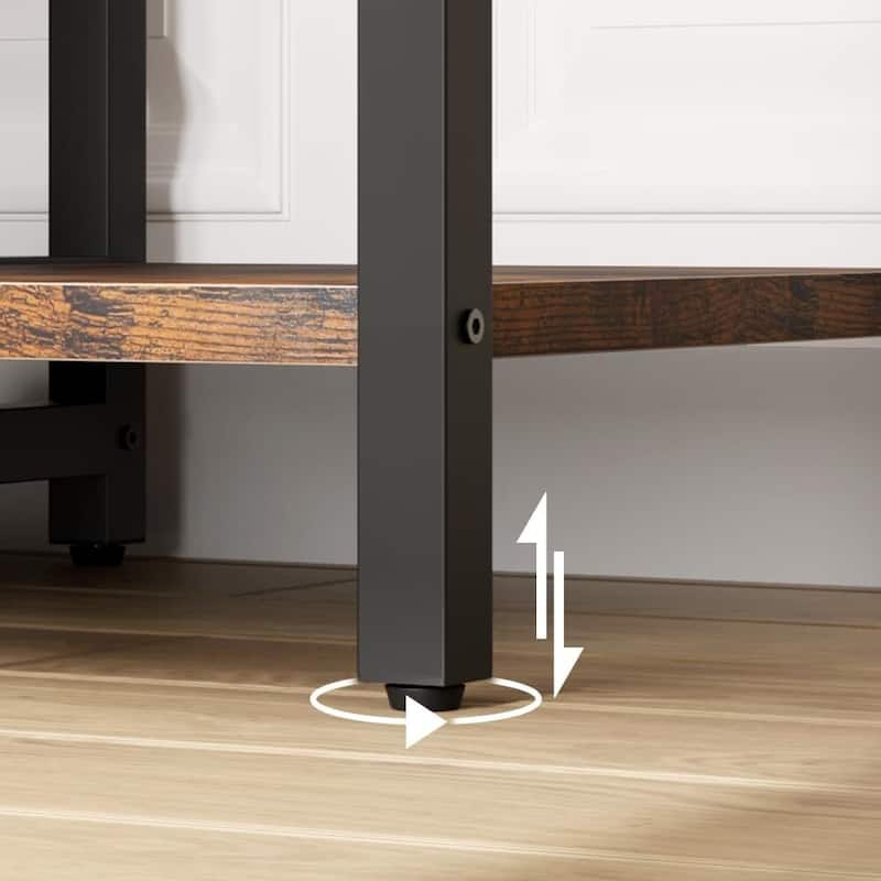 Hall Tree Storage Bench for Entryway,with Storage Drawer