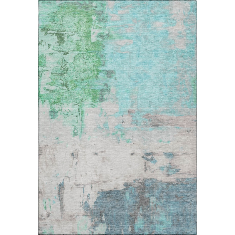 Premium Washable Super Soft Abstract Watercolor Mayfield Rug