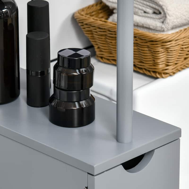 Bathroom Tower Storage Cabinet - 6" W x 13" D x 55.25" H