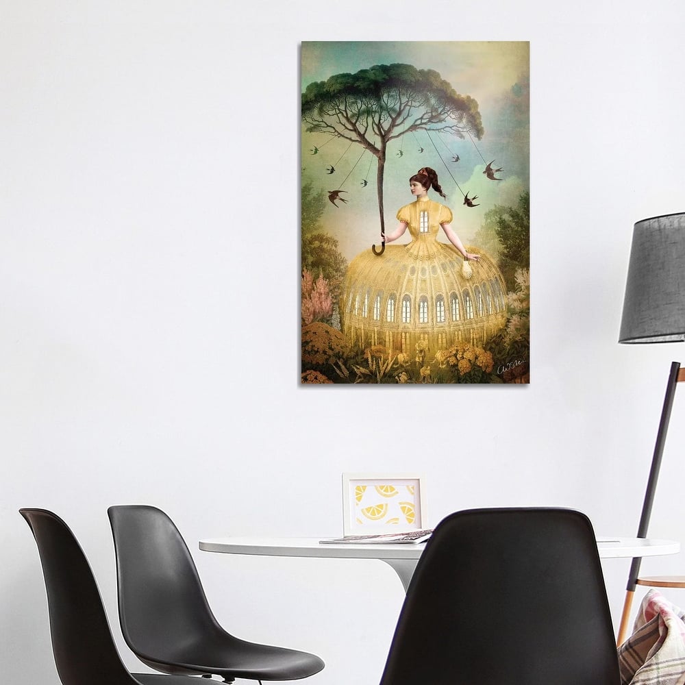 iCanvas "The Bird Keeper" by Catrin Welz-Stein Canvas Print