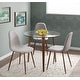 preview thumbnail 40 of 81, Pebble Mid-Century Modern Upholstered Accent / Dining Chair (Set of 2)