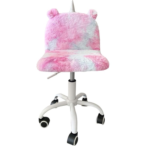 slide 2 of 2, Heritagfe Kids Unicorn Desk Chair Pink
