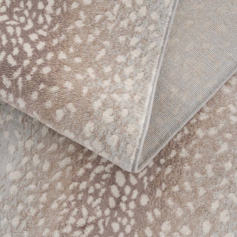 Hauteloom Pointblank Living Room, Bedroom Area Rug - Gray, Ivory, Light Slate - 11'10" x 15'