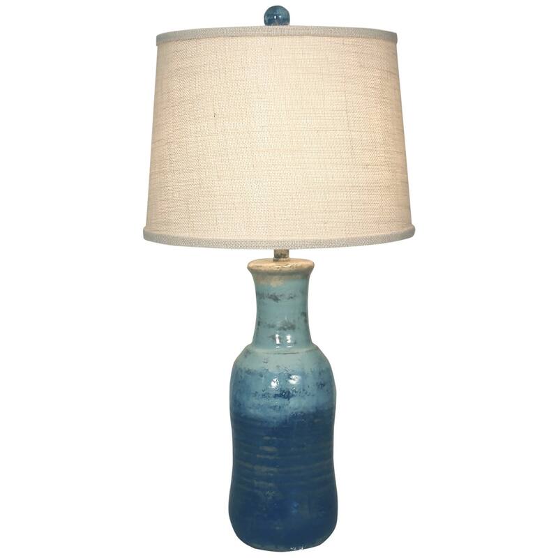 Coastal Faux Clay Jug Table Lamp - Bahama