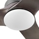preview thumbnail 25 of 33, 52" Honeywell Lynton Indoor/Outdoor Ceiling Fan with Color Changing LED Light, Remote Control, High Performance Blades