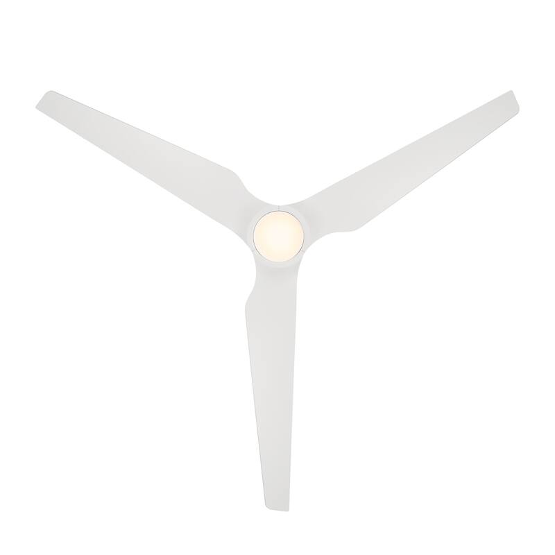 Stella Indoor/Outdoor 3-Blade Smart Ceiling Fan 60in with 3000K LED and Remote Control - 60