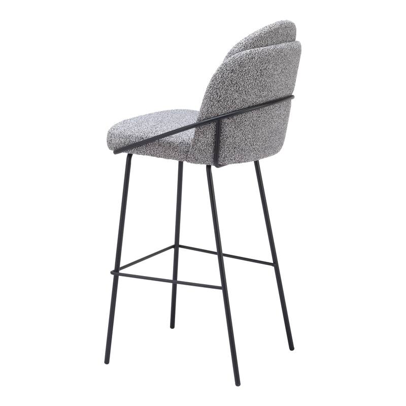 Jambi Barstool Black & White