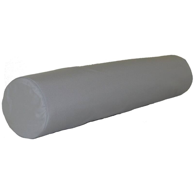 Bolster Pillow - 7" x 36" - Gray