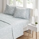 preview thumbnail 7 of 19, Intelligent Design Novelty Print Sheet Set Grey Paris - Full