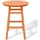 preview thumbnail 4 of 7, Polytrends Laguna Hdpe All Weather Outdoor Patio 35" Round Bar Table