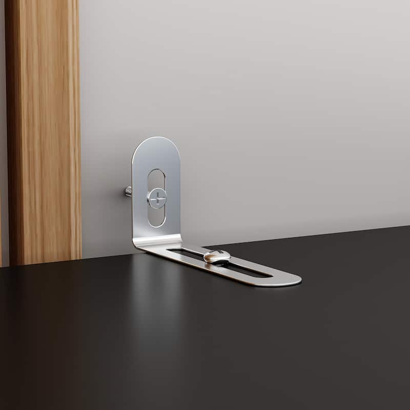 LED Glass Display Cabinet with Aluminum Alloy Frame Glass Door Showcase Wine Storage Cabinet