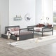 preview thumbnail 12 of 16, Full over Full Wood Bunk Bed with Two Storage Drawers, Convertible Design