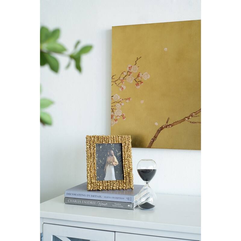 Set of 2, 8" Ferdinand 30-Minute Hourglass, Black Sand