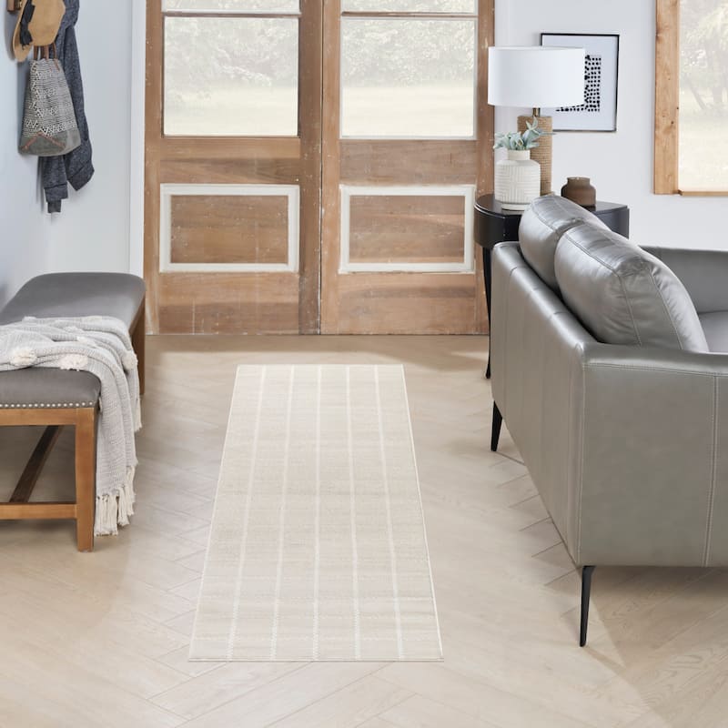 Nourison Serenity Home Indoor Geometric Area Rug