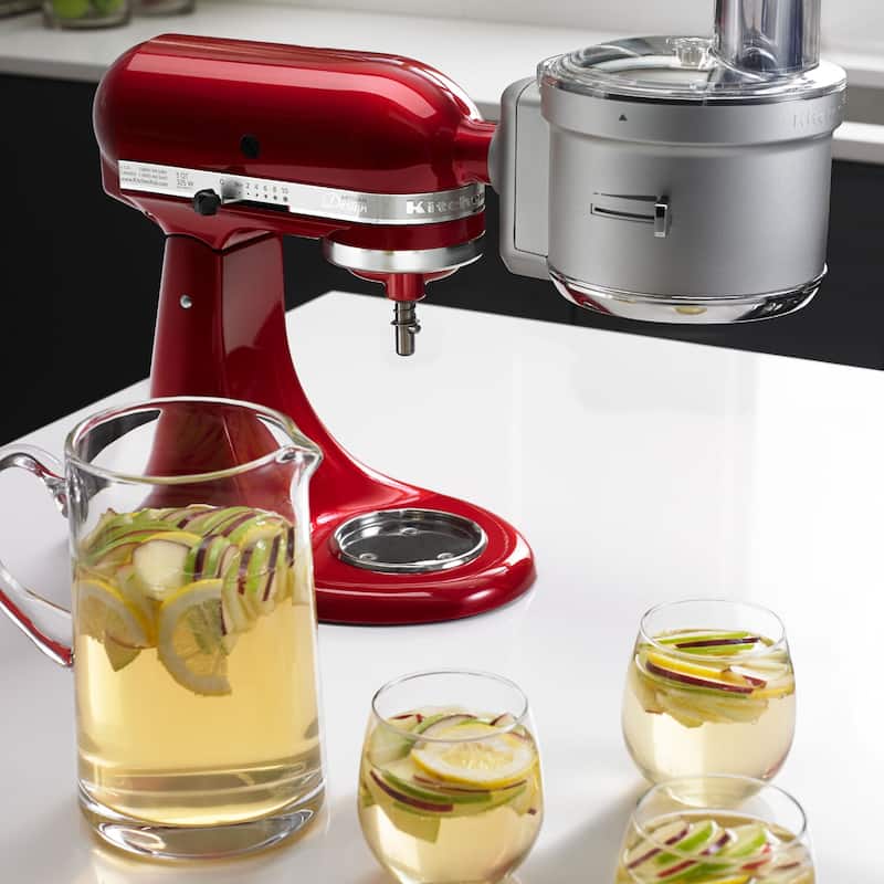 KitchenAid KSM2FPA Food Processor Attachment with Commercial Style Dicing Kit