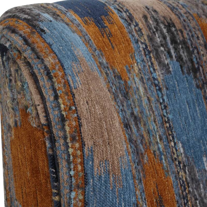 Uttermost Lainey Upholstered Ikat Armchair - 30.00" W x 32.50" H x 31.50" D