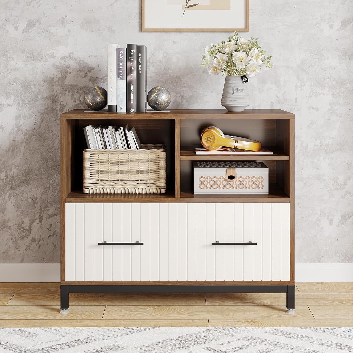 Ericka 2 drawer hotsell lateral filing cabinet
